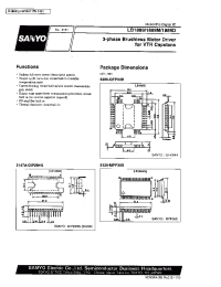Datasheet LB1889M manufacturer Sanyo