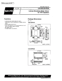 Datasheet LB1952 manufacturer Sanyo