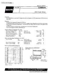 Datasheet LB8904 manufacturer Sanyo