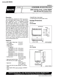 Datasheet LC35256AT-12LV manufacturer Sanyo