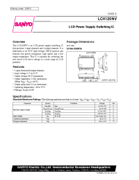 Datasheet LC4120 manufacturer Sanyo