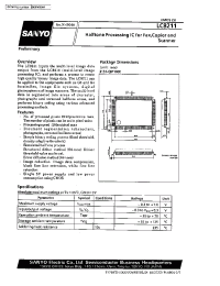 Datasheet LC8211 manufacturer Sanyo