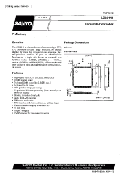 Datasheet LC82141 manufacturer Sanyo