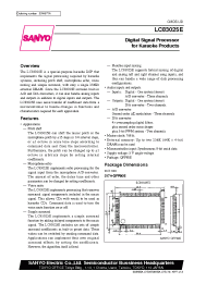 Datasheet LC83025E manufacturer Sanyo