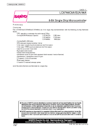 Datasheet LC876696A manufacturer Sanyo