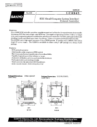 Datasheet LC8945 manufacturer Sanyo