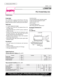 Datasheet LC89975M manufacturer Sanyo