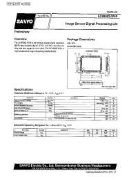 Datasheet LC99062-W50 manufacturer Sanyo