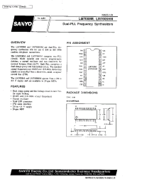 Datasheet LM7008M manufacturer Sanyo