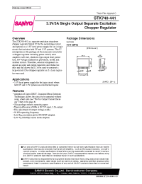 Datasheet STK740-441 manufacturer Sanyo