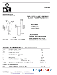 Datasheet 1N5221B-LCC3 manufacturer SemeLAB