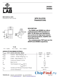 Datasheet 2N5681SMD manufacturer SemeLAB