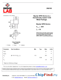 Datasheet BC300-6 manufacturer SemeLAB