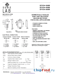 Datasheet BYV34-400M manufacturer SemeLAB