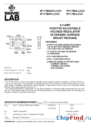 Datasheet IP117M-LCC4A manufacturer SemeLAB