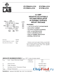 Datasheet IP137MALCC4-883B manufacturer SemeLAB