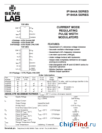 Datasheet IP1845A manufacturer SemeLAB