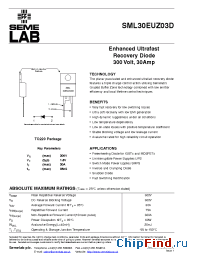 Datasheet SML30EUZ03D manufacturer SemeLAB