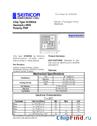 Datasheet 2C2904A manufacturer Semicoa