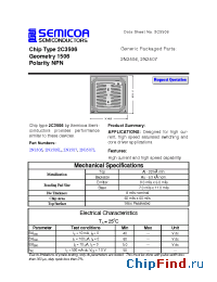 Datasheet 2C3506 manufacturer Semicoa