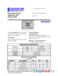 Datasheet 2C5109 manufacturer Semicoa