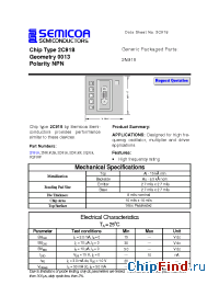 Datasheet 2C918 manufacturer Semicoa