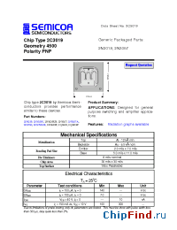 Datasheet SD3019F manufacturer Semicoa