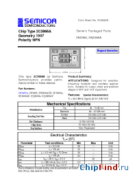 Datasheet SD3866AF manufacturer Semicoa