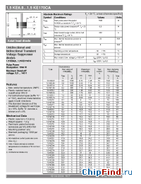 Datasheet 1.5KE100 manufacturer Semikron