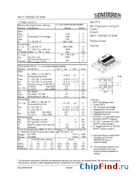 Datasheet 1803GB173-3D manufacturer Semikron