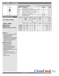 Datasheet 1N5384B manufacturer Semikron
