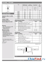 Datasheet 1N5400 manufacturer Semikron