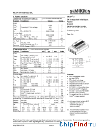 Datasheet 2013GB122-4D manufacturer Semikron