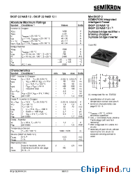 Datasheet 20NAB06 manufacturer Semikron