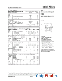 Datasheet 342GH120-211CTV manufacturer Semikron