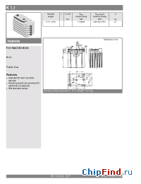 Datasheet K1.1 manufacturer Semikron