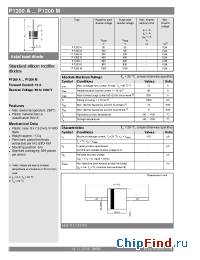 Datasheet P1200A manufacturer Semikron