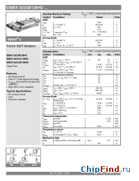 Datasheet SEMIX302GAR126HD manufacturer Semikron