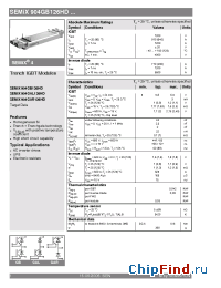Datasheet SEMIX904GAR126HD manufacturer Semikron