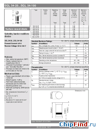 Datasheet SGL34-100 manufacturer Semikron