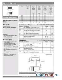 Datasheet SK110 manufacturer Semikron