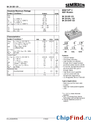 Datasheet SK20GAL123 manufacturer Semikron
