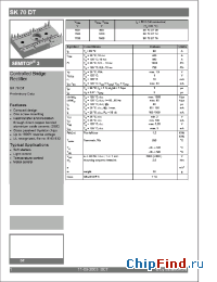 Datasheet SK70DT12 manufacturer Semikron