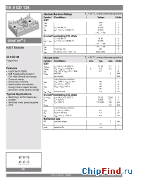 Datasheet SK8GD126 manufacturer Semikron