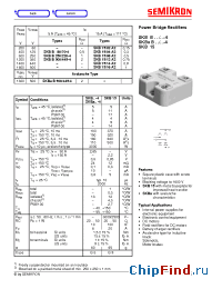 Datasheet SKBB500/445-4 manufacturer Semikron
