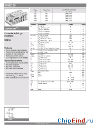 Datasheet SKBZ28 manufacturer Semikron