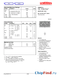 Datasheet SKCD23C120I manufacturer Semikron