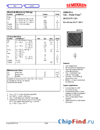 Datasheet SKCD47C120I manufacturer Semikron