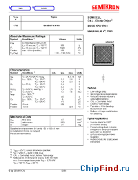 Datasheet SKCD47C170I manufacturer Semikron