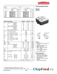 Datasheet SKD50 manufacturer Semikron